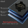 CELLO Granito Black Gas Cooktop, Dual Shade Toughened Glass, ISI Certified Glass Automatic Gas Stove
