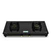 CELLO Granito Black Gas Cooktop, Dual Shade Toughened Glass, ISI Certified Glass Automatic Gas Stove