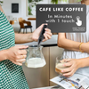 Cello Milk Frother – Rechargeable Handheld Coffee Frother & Beater for Cold Coffee, Lattes, and More
